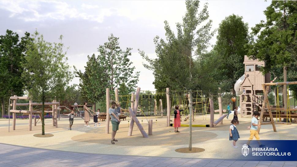 Au început lucrările la noul parc Grozăvești. Cum va arăta peste 10 luni zona din București salvată de la betonare 1086448
