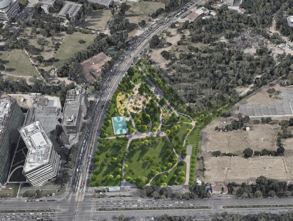 Au început lucrările la noul parc Grozăvești. Cum va arăta peste 10 luni zona din București salvată de la betonare 1086449