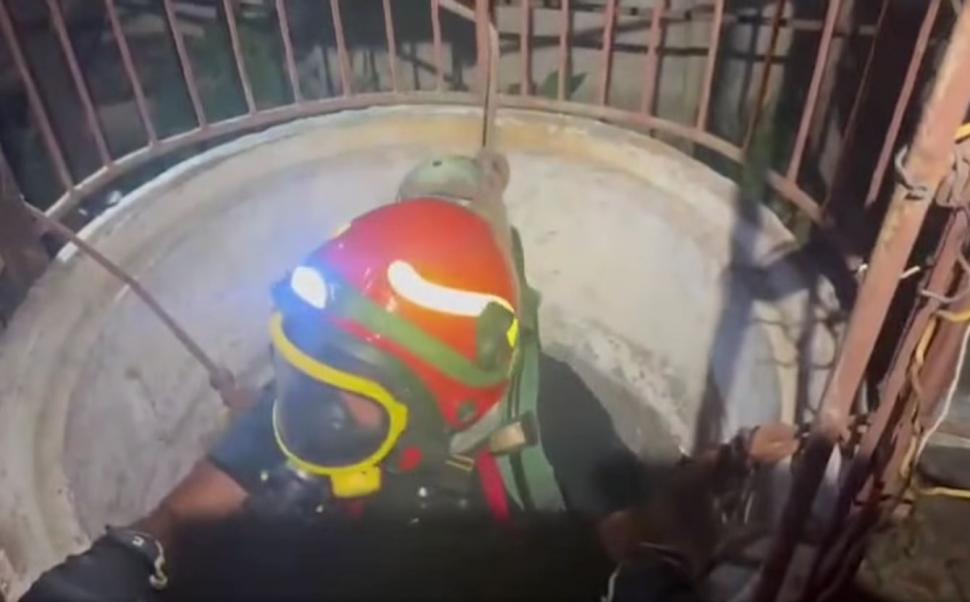 Doi pui de pisică au fost salvaţi de pompieri dintr-o fântână adâncă de 13 metri din judeţul Bihor. Intervenţia specială a fost filmată 1086986