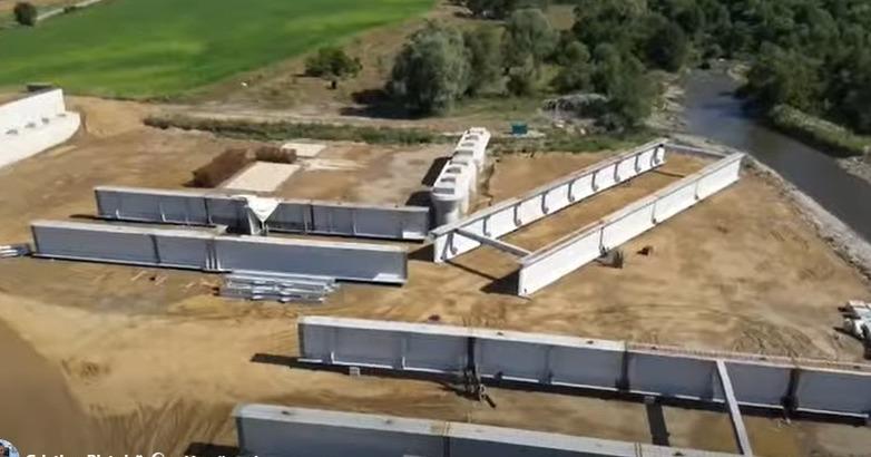 Imagini de pe șantierul Autostrăzii A13 Sibiu - Făgăraş. CNAIR: „Lucrările pe tronsonul Arpaşu de Jos - Sâmbăta de Sus au ajuns la 44%” 1087076