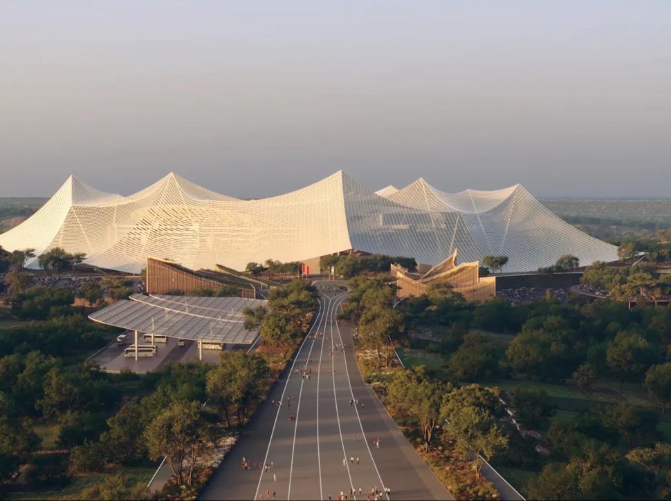 Cel mai mare stadion din lume se construiește în Africa pentru Cupa Mondială 2030: Unde e și cum va arăta Grand Stade Hassan II 1087669