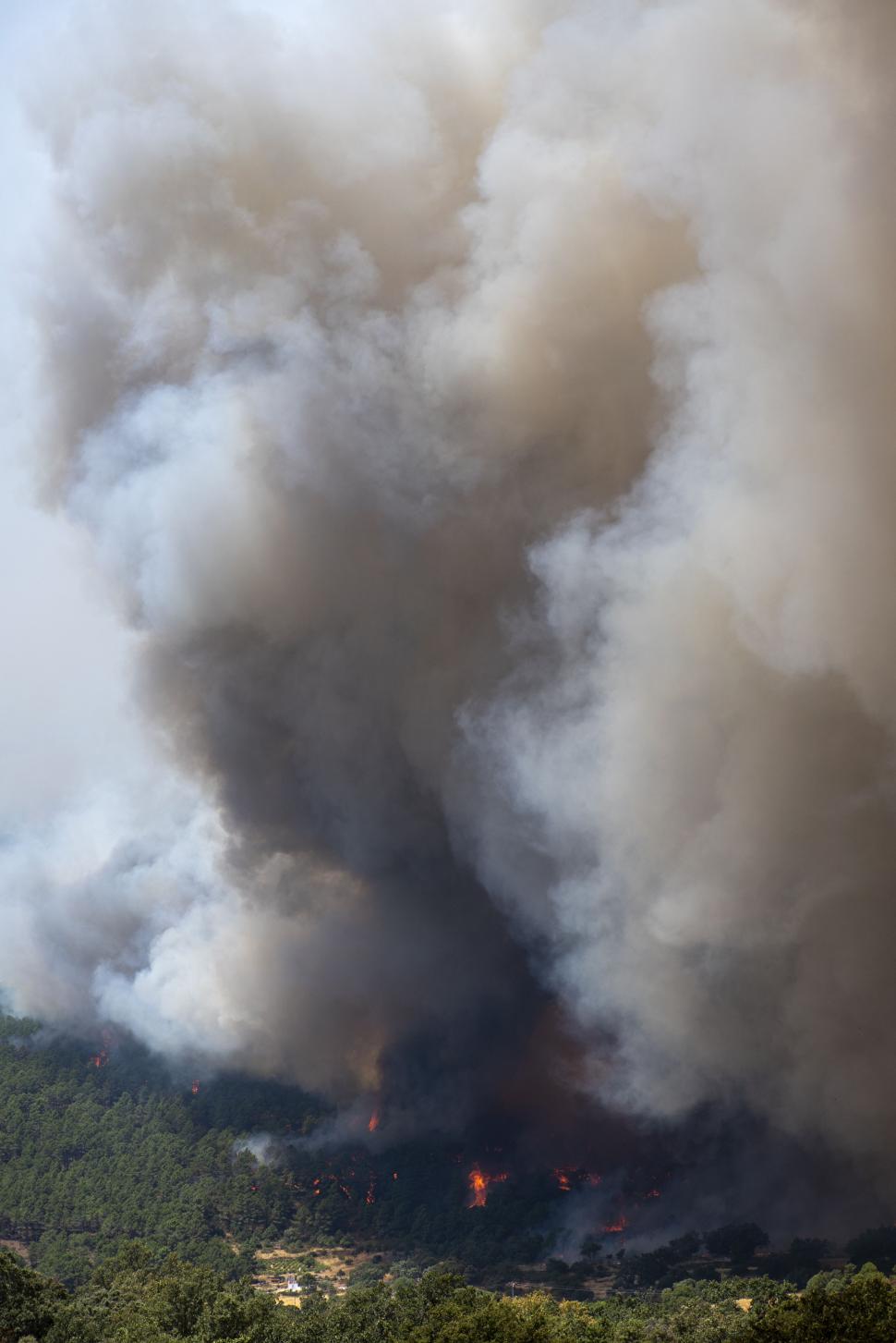 Imagini apocaliptice cu incendiile din Franţa şi Spania. Pedro Sánchez a anunţat că urmează "ore dificile" 1088011