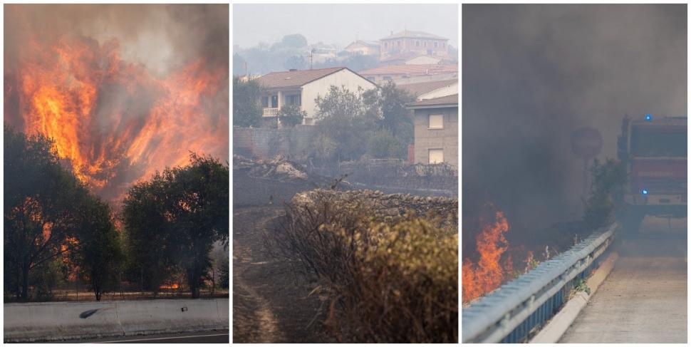 Imagini apocaliptice cu incendiile din Franţa şi Spania. Pedro Sánchez a anunţat că urmează "ore dificile" 1088016