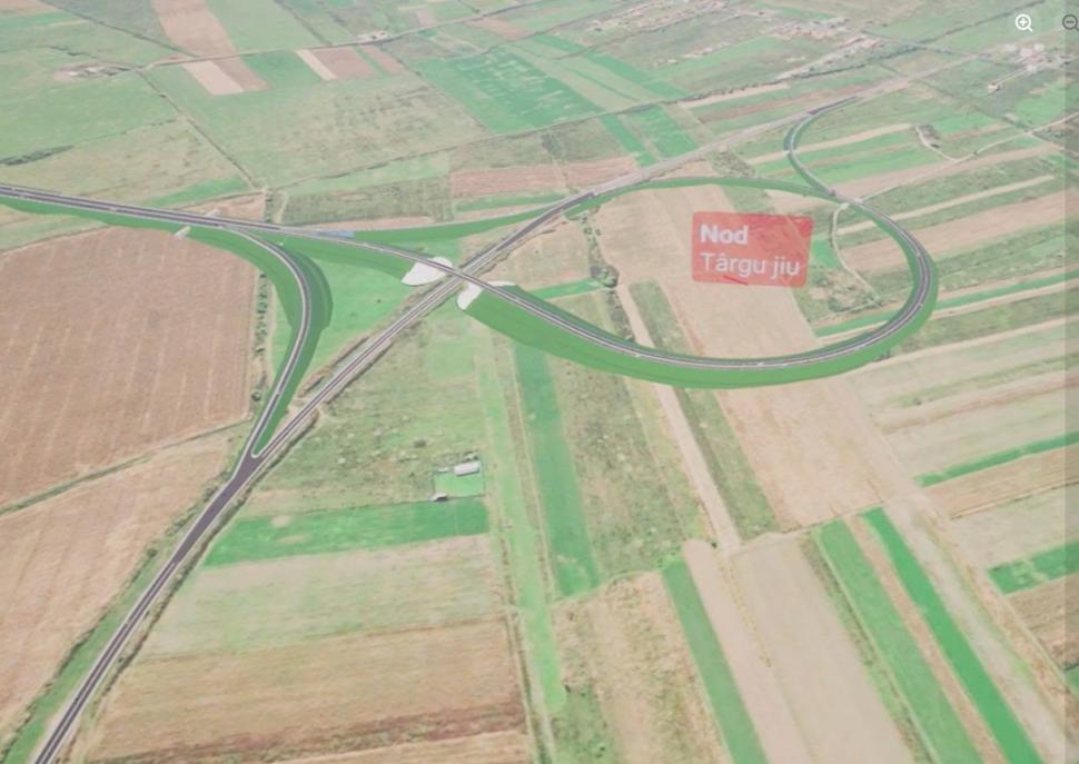 Cum va arăta lotul 6 al drumului expres Craiova-Târgu Jiu. Va avea aproape 20 de kilometri și va include un ecoduct 1088555