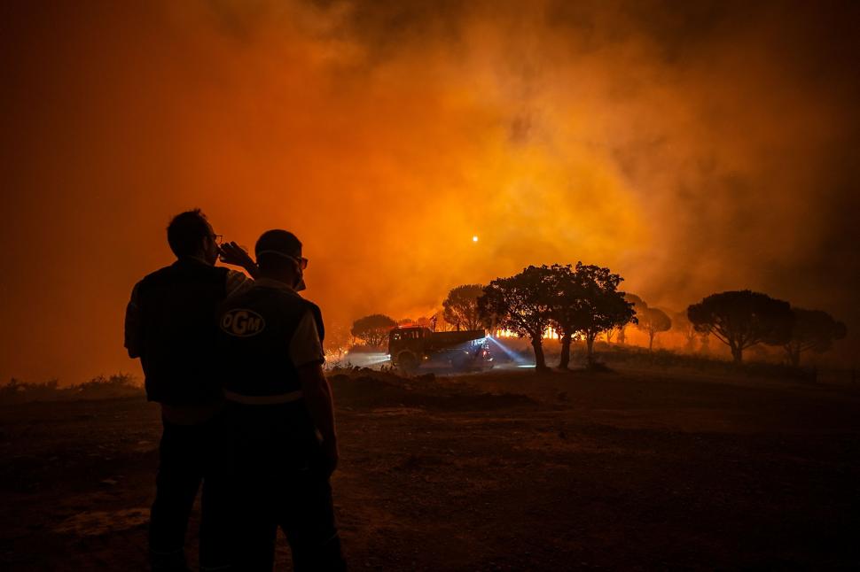 Incendiile pârjolesc Europa. Noi imagini cu dezastrul lăsat în urmă de flăcări în Spania şi Franţa. Grecia, Portugalia, în alertă 1089319