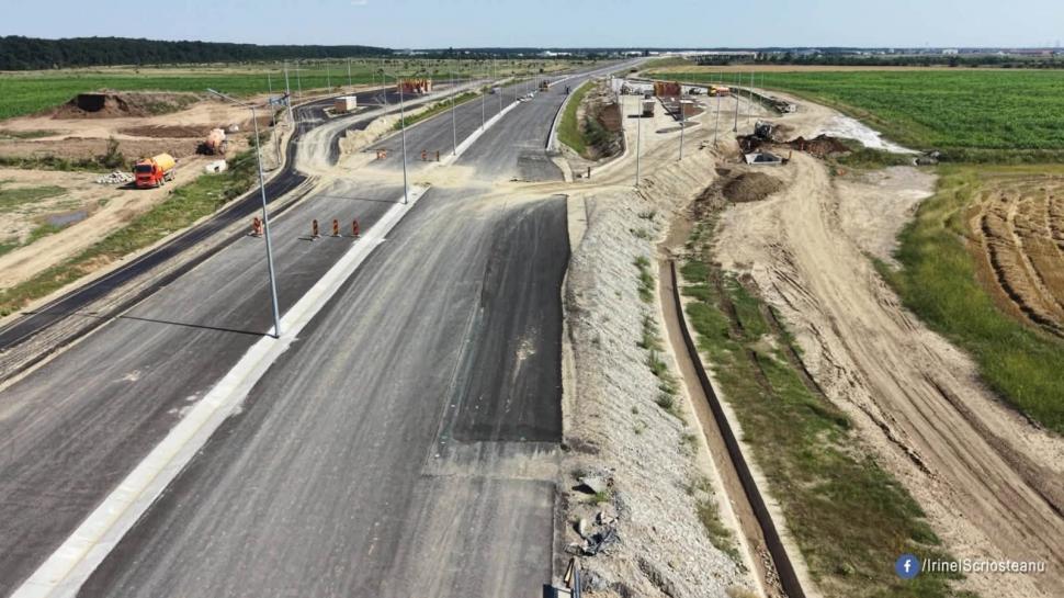 Cum arată din dronă cel mai nou lot din Autostrada A0. „E gata 91,5%. Se va deschide la sfârșitul lunii septembrie” 1089816