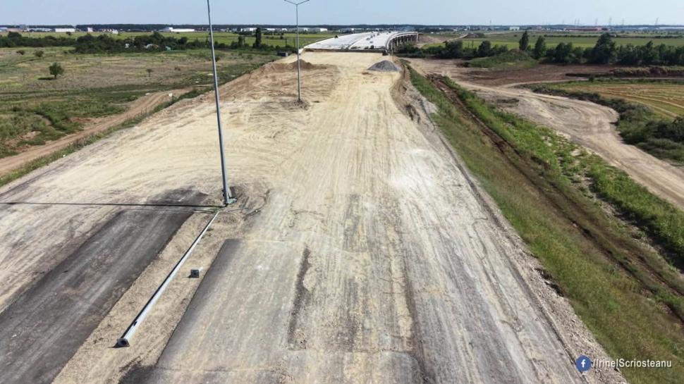 Cum arată din dronă cel mai nou lot din Autostrada A0. „E gata 91,5%. Se va deschide la sfârșitul lunii septembrie” 1089818