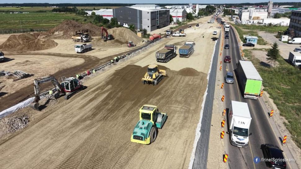 Cum arată din dronă cel mai nou lot din Autostrada A0. „E gata 91,5%. Se va deschide la sfârșitul lunii septembrie” 1089828