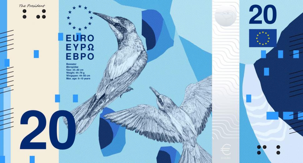 Cum vor arăta noile bancnote euro: Șase milioane de europeni au ales între Beethoven, Maria Callas și berze 1089872