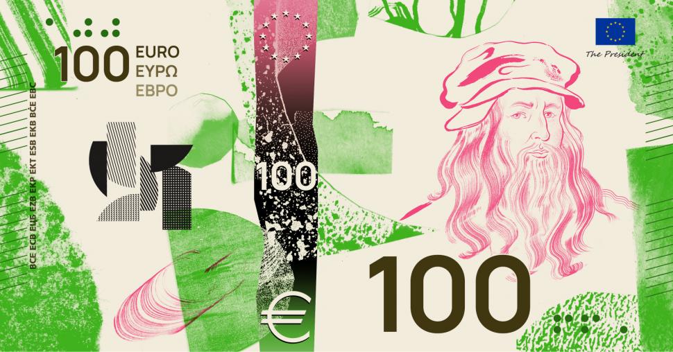 Cum vor arăta noile bancnote euro: Șase milioane de europeni au ales între Beethoven, Maria Callas și berze 1089890