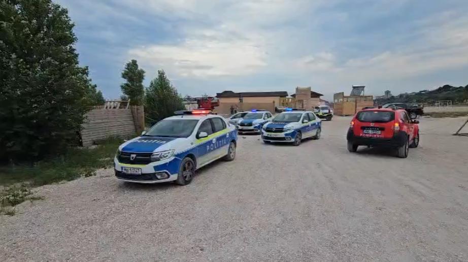 Incendiu pe plaja Zoom, în zona Faleză Nord din Constanța 1089948