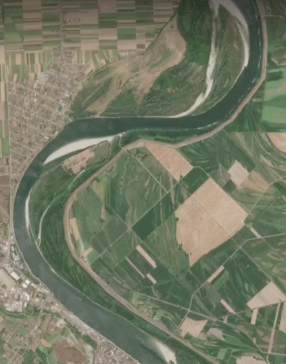 Imagini din satelit cu Dunărea secată. Fluviul atinge joi un nou minim istoric la intrarea în România: Ce arată prognoza pe august 1090747