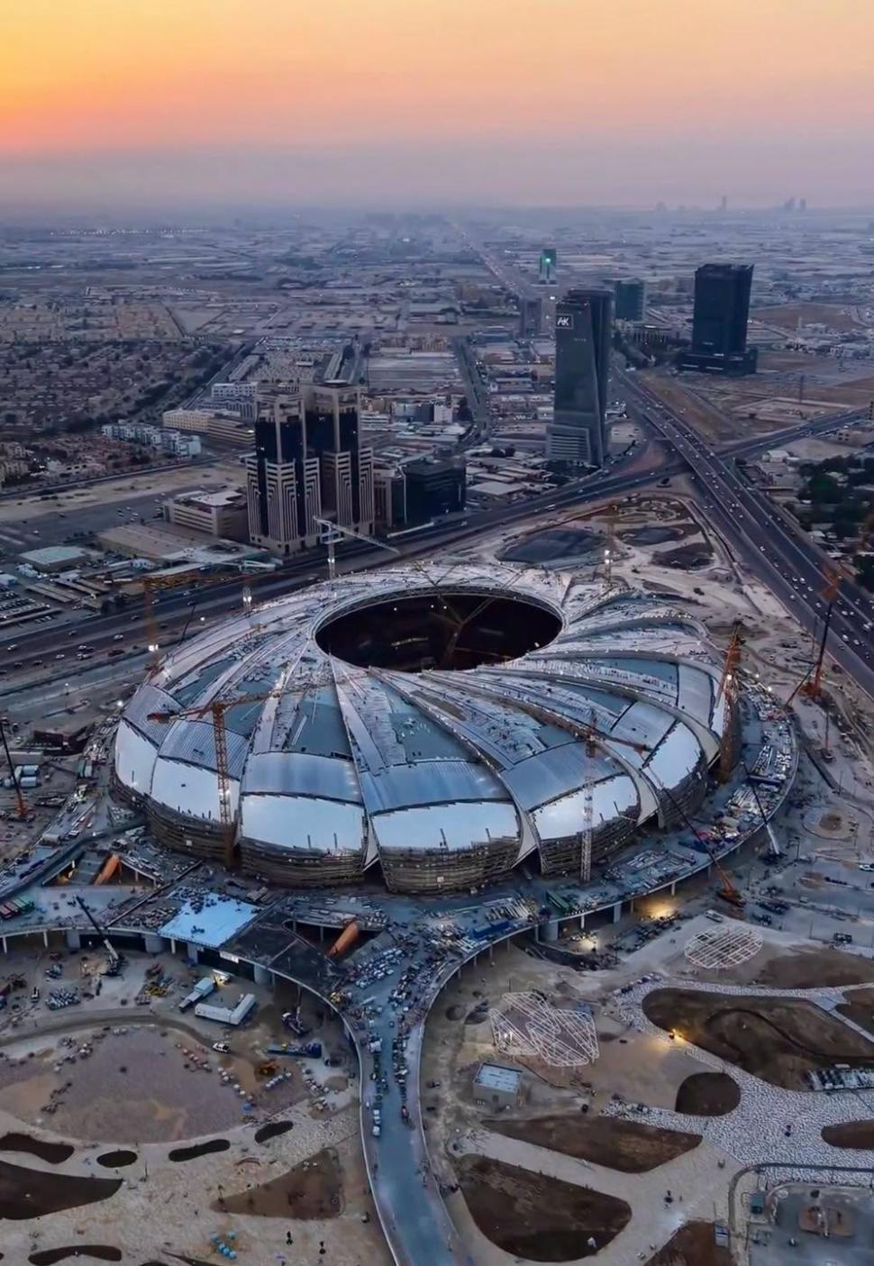 Stadionul uriaș de 1 miliard de $ construit în deșert de Arabia Saudită e aproape gata: Cum arată Aramco Stadium, unde vor fi 24°C vara 1090998
