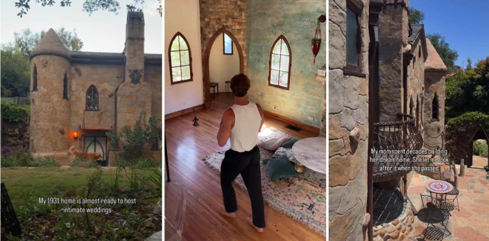 A moștenit un castel din 1931 de la mama lui şi a început să-l restaureze. Transformarea este urmărită de milioane de oameni 1091485