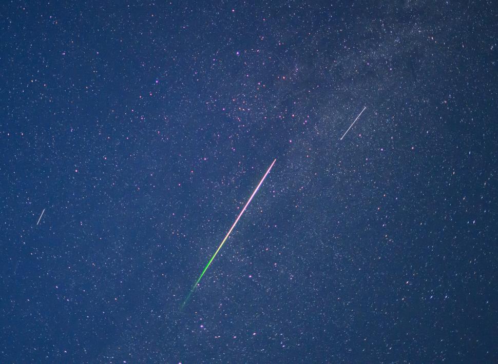 Perseidele au luminat cerul Germaniei, după eclipsa totală de Soare 1092831