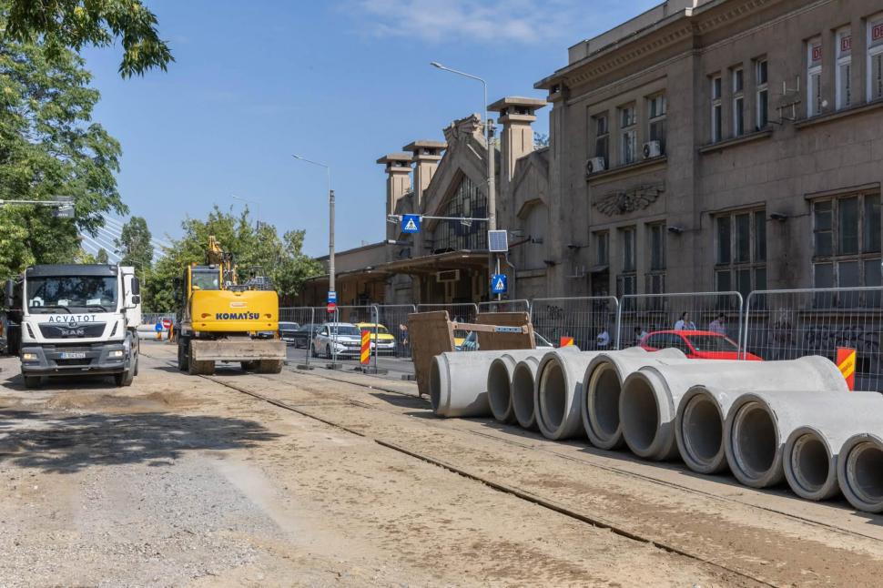 Noi lucrări în București: va fi modernizată rețeaua de canalizare din zona Gării de Nord, care are aproape 100 de ani 1093569