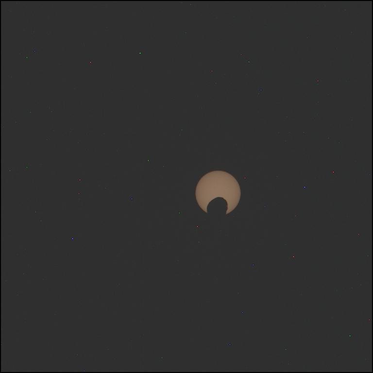 Fotografii senzaționale cu eclipsa de Soare pe Marte au fost publicate de NASA. Fotograf: Roverul Perseverance 1094666