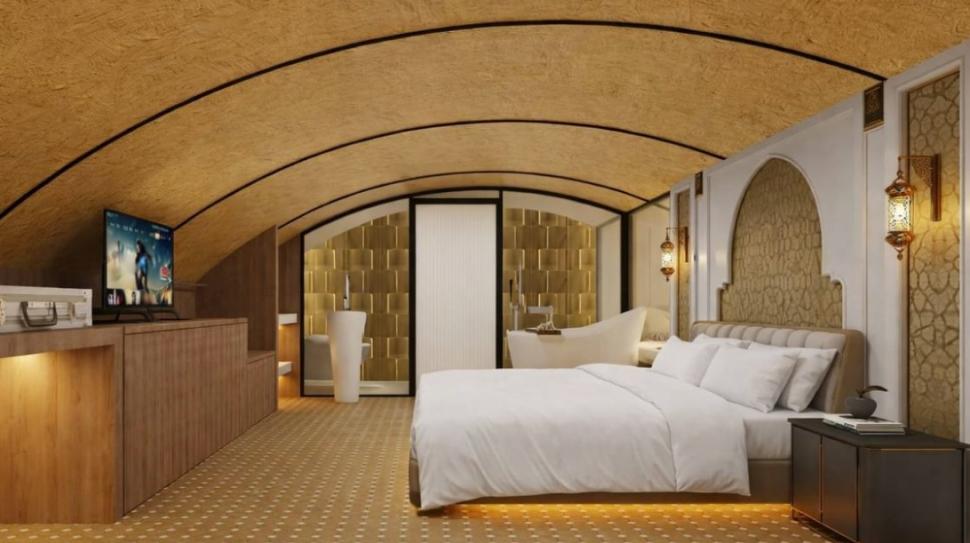 E probabil una dintre cele mai inedite cazări din lume. Două Boeing 747 au fost transformate în hotel de lux. Cum arată camerele  1095042