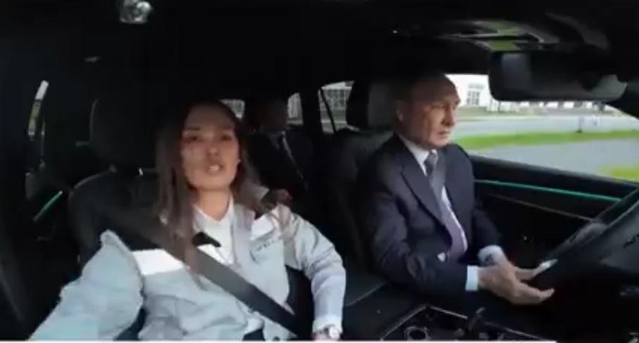 Putin a testat cea mai nouă maşină rusească, fabricată cu tehnologie din China. Cum arată SUV-ul şi reacţia preşedintelui rus 1097293