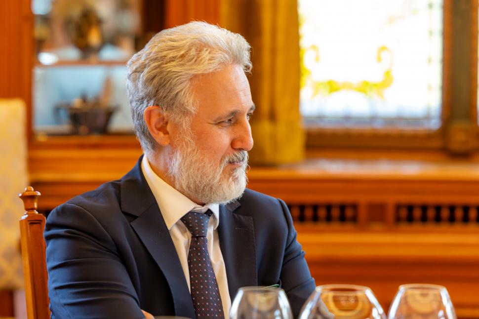 Nicușor Dan a primit-o la Cotroceni pe Angela Merkel, fostul cancelar al Germaniei. Despre ce au discutat cei doi 1098124