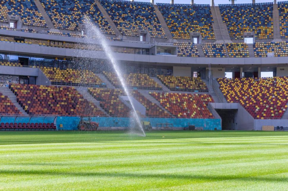 Arena Naţională se redeschide pentru fotbal, după 4 luni. Cum arată noul gazon. Primăria Bucureşti: "Tabela este și ea funcțională" 1100013