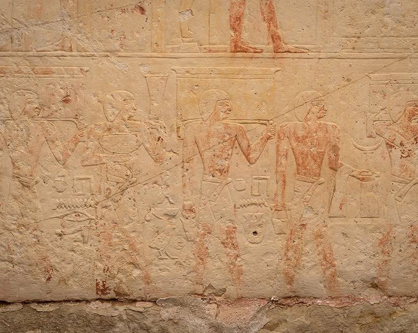 Descoperire arheologică rară din Egiptul Antic: O mastaba veche de 4.400 de ani, care are culorile intacte, a fost găsită în Saqqara 1100215
