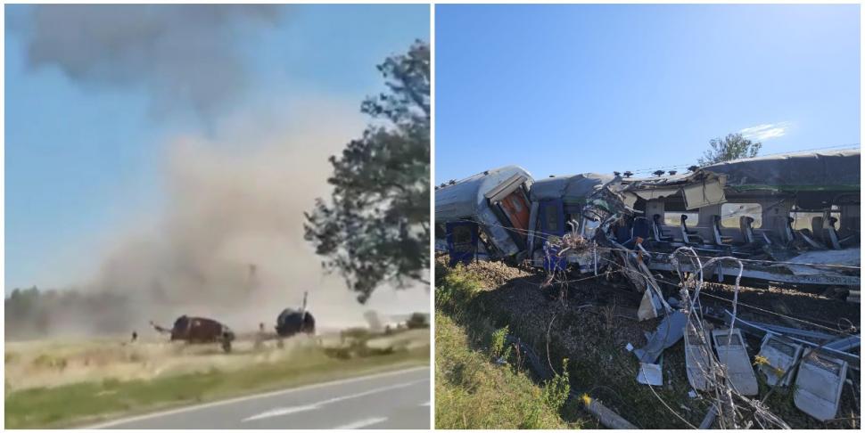 Un tren cu 120 de persoane a deraiat în Polonia, după ce a lovit un camion. Un pasager a murit. Alte persoane sunt rănite 1100514
