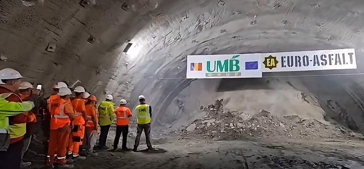 Tunelurile de pe A1 dintre Margina și Holdea au fost străpunse. CNAIR: Unul dintre ele este cel mai lung construit până acum în România 1103166