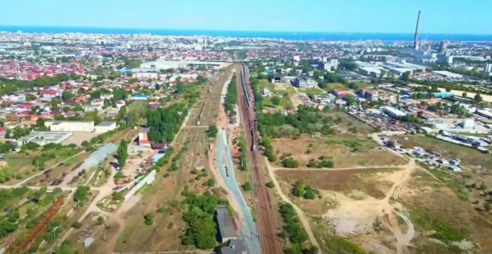 Lucrările de modernizare a infrastructurii feroviare din Portul Constanţa au ajuns la 89%, în etapa I. Imagini noi de pe şantier 1103747
