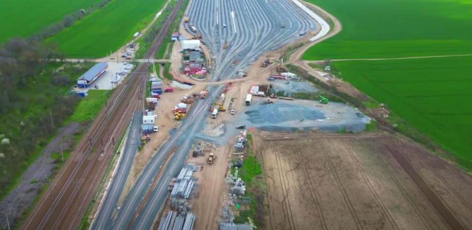 Lucrările de modernizare a infrastructurii feroviare din Portul Constanţa au ajuns la 89%, în etapa I. Imagini noi de pe şantier 1103752