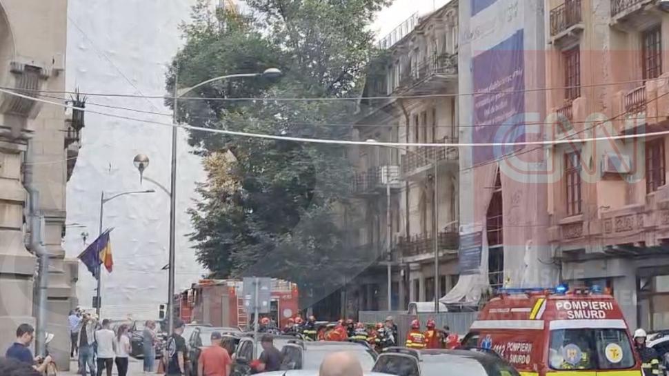 Explozie pe un bulevard din București, vis-a-vis de Inspectoratul General al Poliției Române: Există răniți 1104011