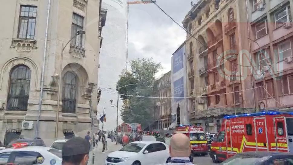 Explozie pe un bulevard din București, vis-a-vis de Inspectoratul General al Poliției Române: Există răniți 1104012