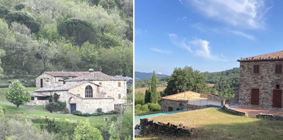 Imagini cu una dintre casele din Toscana, aflată pe lista lui Călin Georgescu. Are 7 dormitoare, piscină şi costă 1,2 milioane de euro 1104528