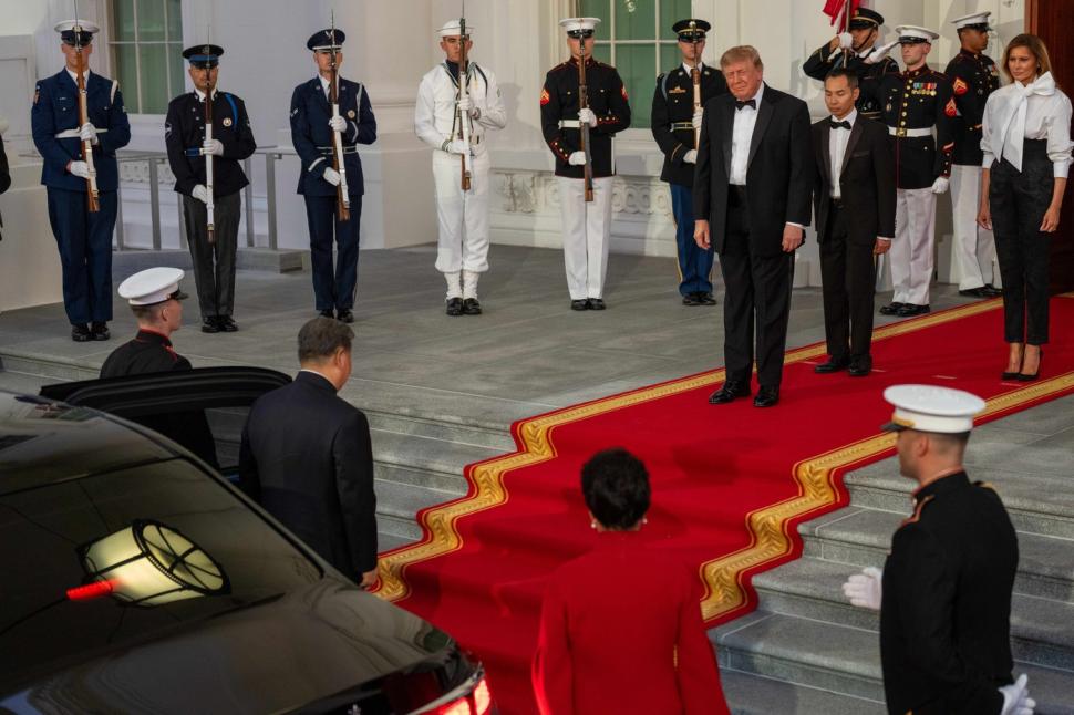 Dineul fastuos al lui Trump pentru Xi Jinping, la Casa Albă. Nume importante au fost prezente la eveniment. Ce a fost în meniu 1105000