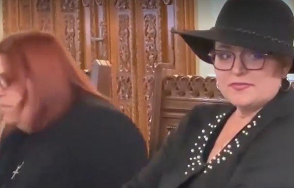 „Democrația a murit! Trăiască regina”. Diana Șoșoacă a uimit prin ținuta aleasă la consultările de la Cotroceni 1108080