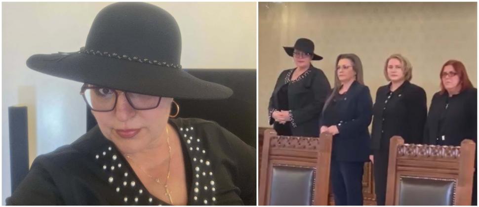 „Democrația a murit! Trăiască regina”. Diana Șoșoacă a uimit prin ținuta aleasă la consultările de la Cotroceni 1108081