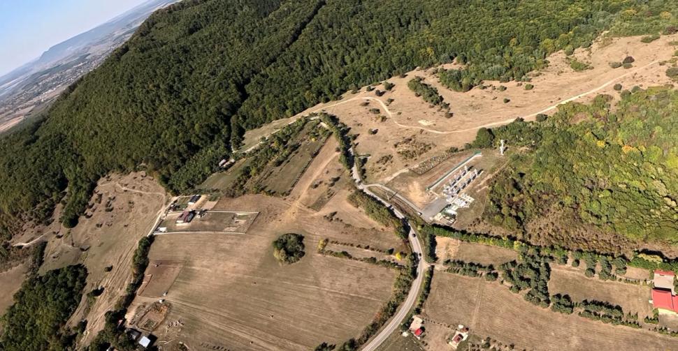 Imagini în premieră, din avion, cu "perla coroanei" de pe A3. Cum arată șantierul pe sectorul Nușfalău - Poarta Sălajului 1107816
