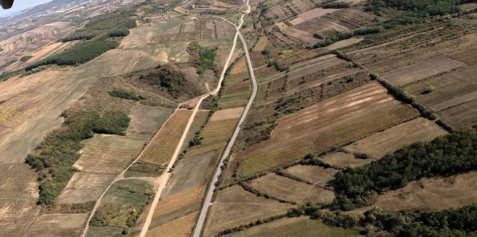 Imagini în premieră, din avion, cu "perla coroanei" de pe A3. Cum arată șantierul pe sectorul Nușfalău - Poarta Sălajului 1107820