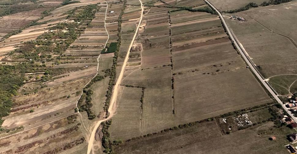 Imagini în premieră, din avion, cu "perla coroanei" de pe A3. Cum arată șantierul pe sectorul Nușfalău - Poarta Sălajului 1107822
