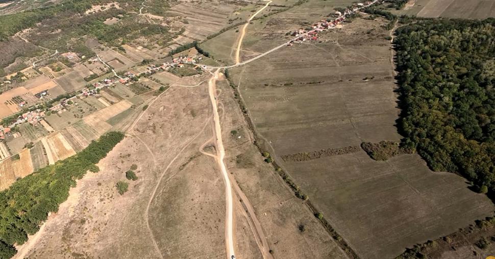 Imagini în premieră, din avion, cu "perla coroanei" de pe A3. Cum arată șantierul pe sectorul Nușfalău - Poarta Sălajului 1107823