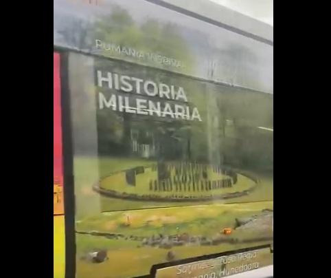 Cum arată tramvaiul din Sevilla care a fost colantat cu peisaje din România. Darău: "Vrem să-i determinăm pe oameni să vină în România" 1108283