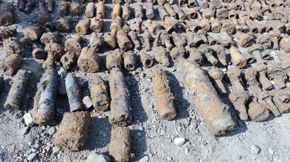 Muncitorii au dat peste muniție neexplodată pe Centura Bucureștiului. Pirotehniștii au intervenit de urgență 1109229