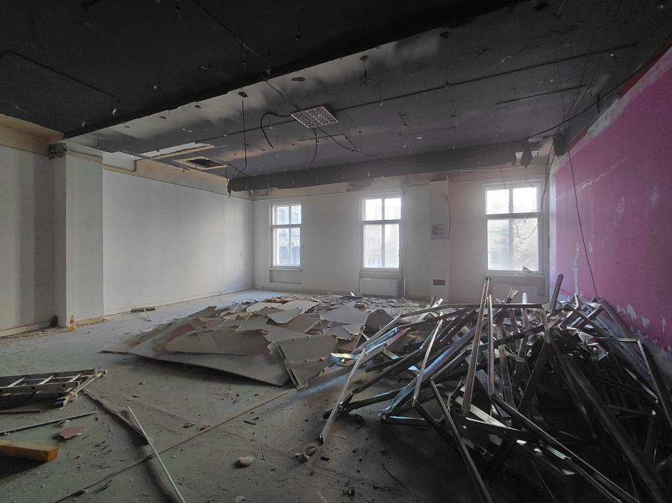 Palatul Dacia este în plină renovare și consolidare. Va fi Pinacoteca Bucureștiului. Cum arată acum clădirea istorică din Centrul Vechi 1109630