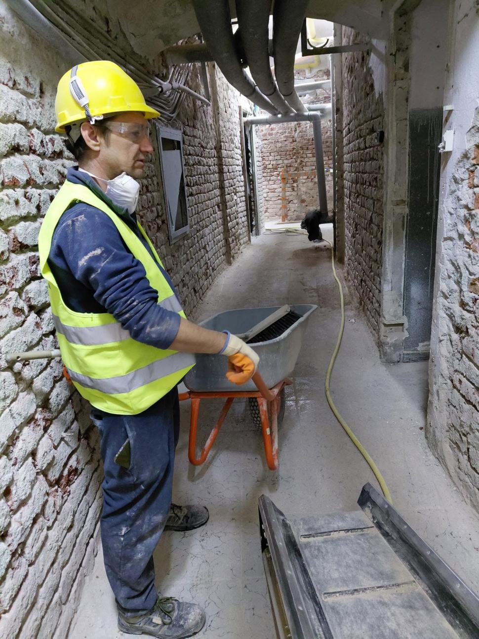 Palatul Dacia este în plină renovare și consolidare. Va fi Pinacoteca Bucureștiului. Cum arată acum clădirea istorică din Centrul Vechi 1109639