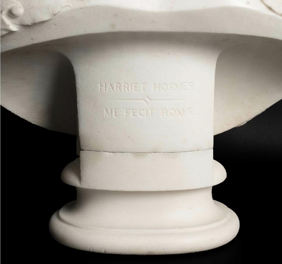 A fost confundată cu un ornament de grădină timp de 70 de ani. Dar s-a dovedit a fi o sculptură rară de marmură, din 1854 1110144