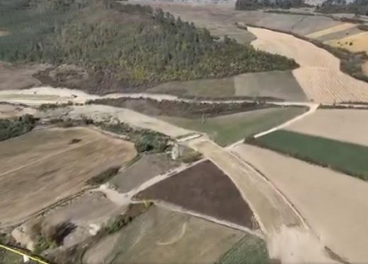 Imagini de pe şantierul Centurii Sighişoara, care va avea 13 km lungime și câte o bandă pe sens. Se vor amenaja și două parcări  1110157