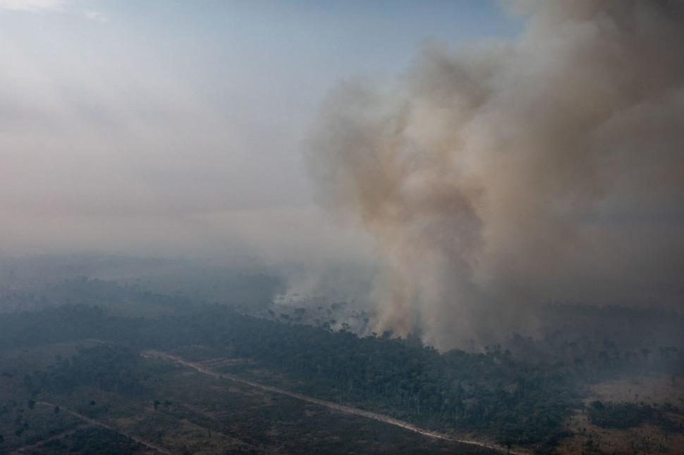 A luat foc pădurea Amazonului iar Super El Niño amplifică dezastrul. Incendiile au fost puse intenționat, spun autoritățile 1111150