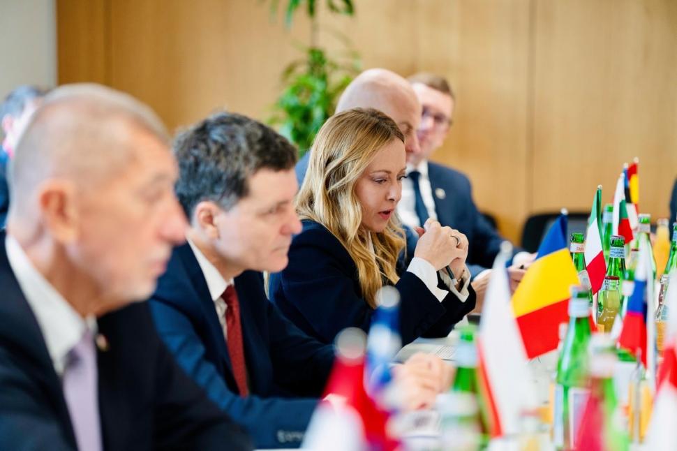 Nicușor Dan și Giorgia Meloni au reunit liderii „Prietenilor Coeziunii”: Cer protejarea fondurilor UE în viitorul buget european 1111280