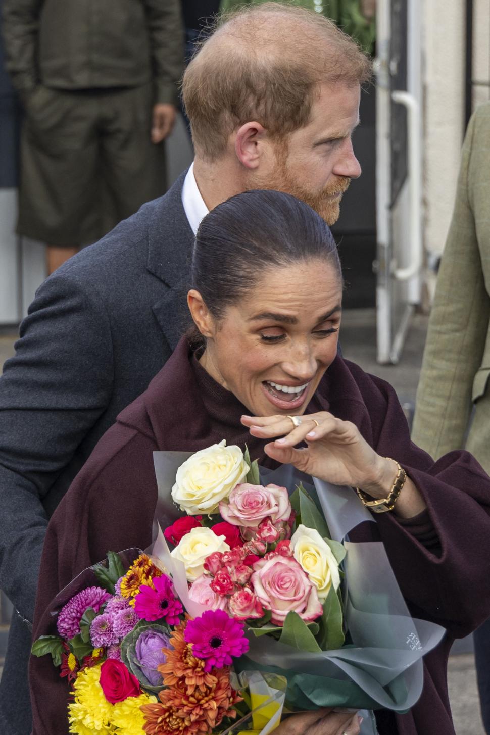 Prințul Harry și Meghan, prima apariție publică împreună după întoarcerea în Marea Britanie: Ce a spus Ducesa mulțimii care o aștepta 1111588