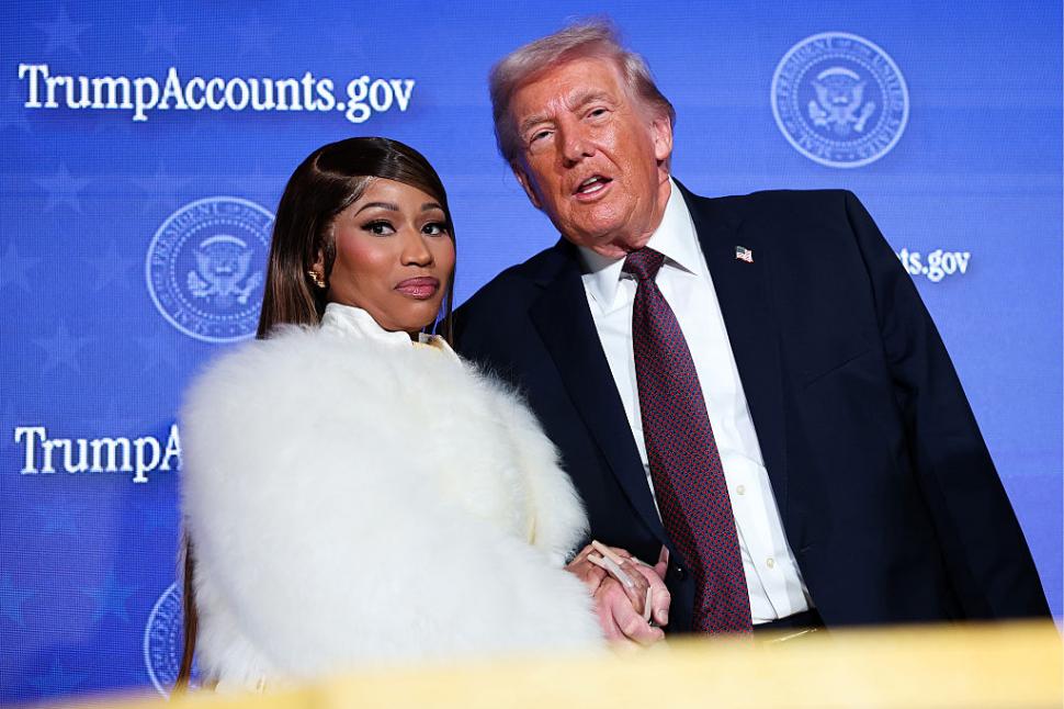 Donald Trump i-a lăudat lui Nicki Minaj „fundul superb” în timpul unui discurs la un miting: „E greu să nu-l remarci” 1114000